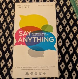 Say Anything Game